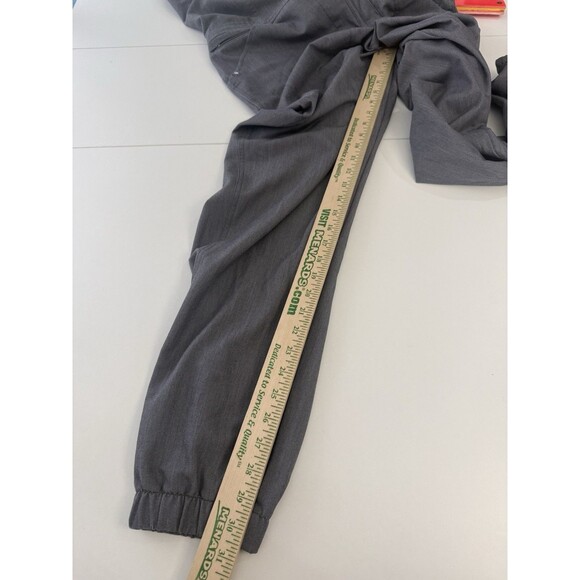 FIGS Rafaela Cargo Scrub Jumpsuit Womens Gray Technical Collection Jogger XXL - Picture 16 of 16